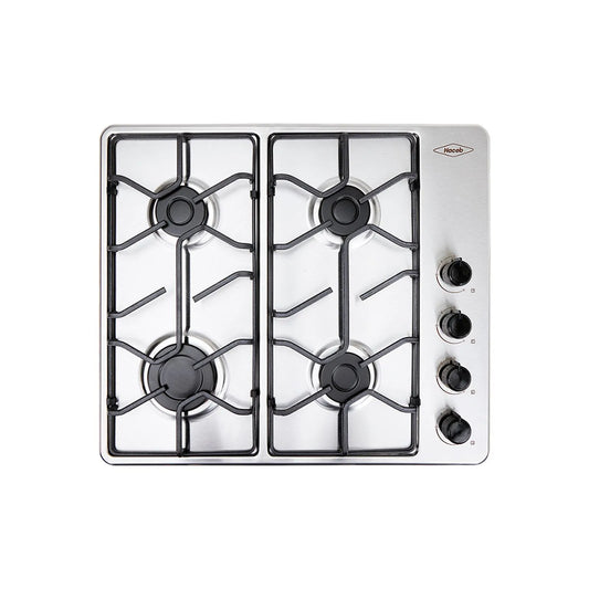 Cubierta a Gas Haceb CUB TO 60-51 INOX PL GN