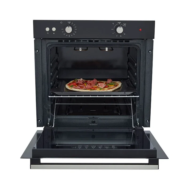 Horno Mixto de empotrar a gas Haceb Tofu 60 Negro