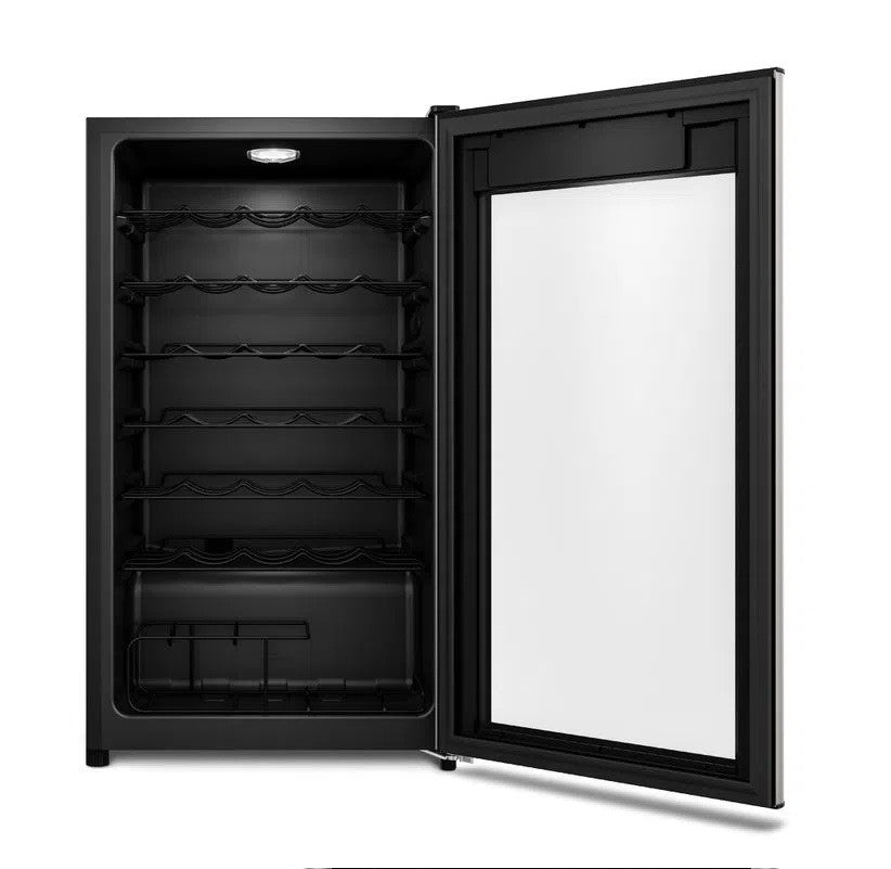 Cava de vinos Electrolux 34 botellas Cristal Negro