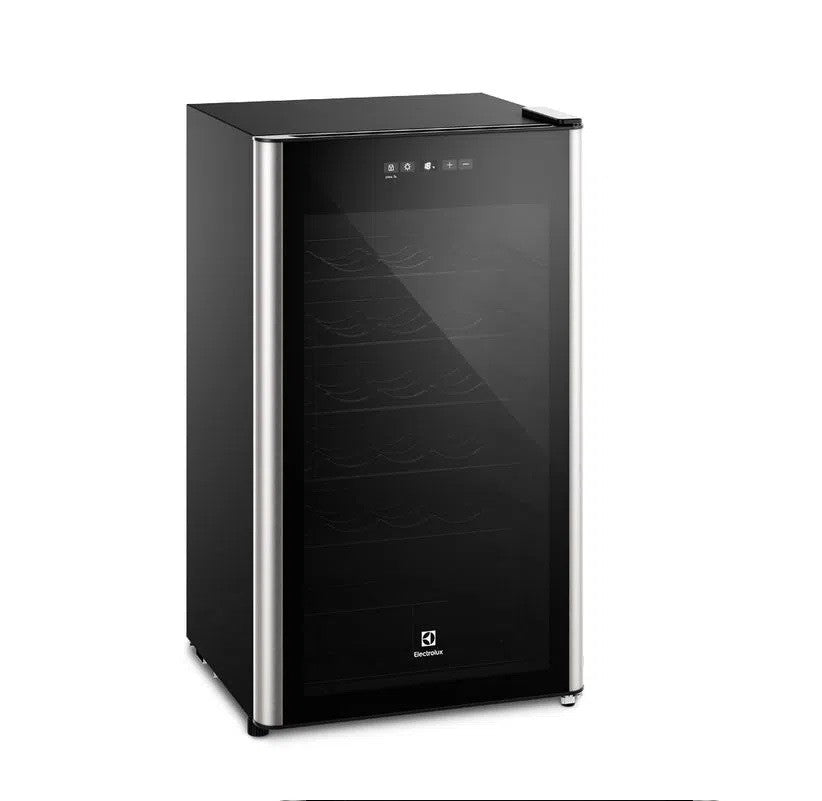 Cava de vinos Electrolux 34 botellas Cristal Negro
