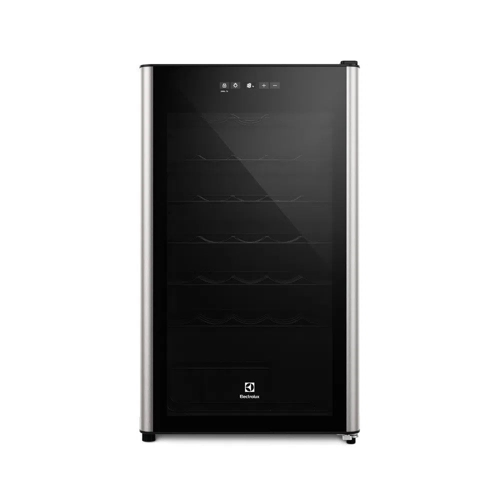 Cava de vinos Electrolux 34 botellas Cristal Negro