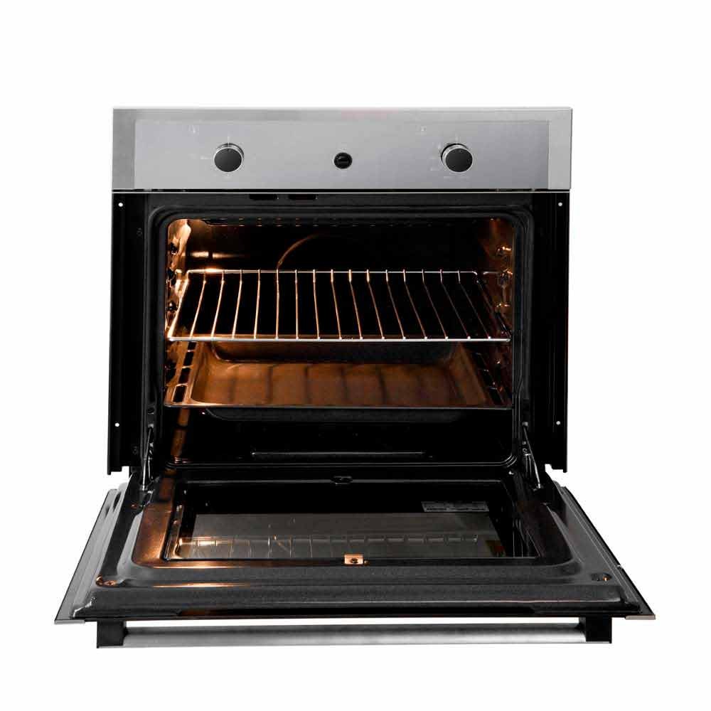 Horno Mixto a gas para empotrar HG 2562 Challenger Inox -220V