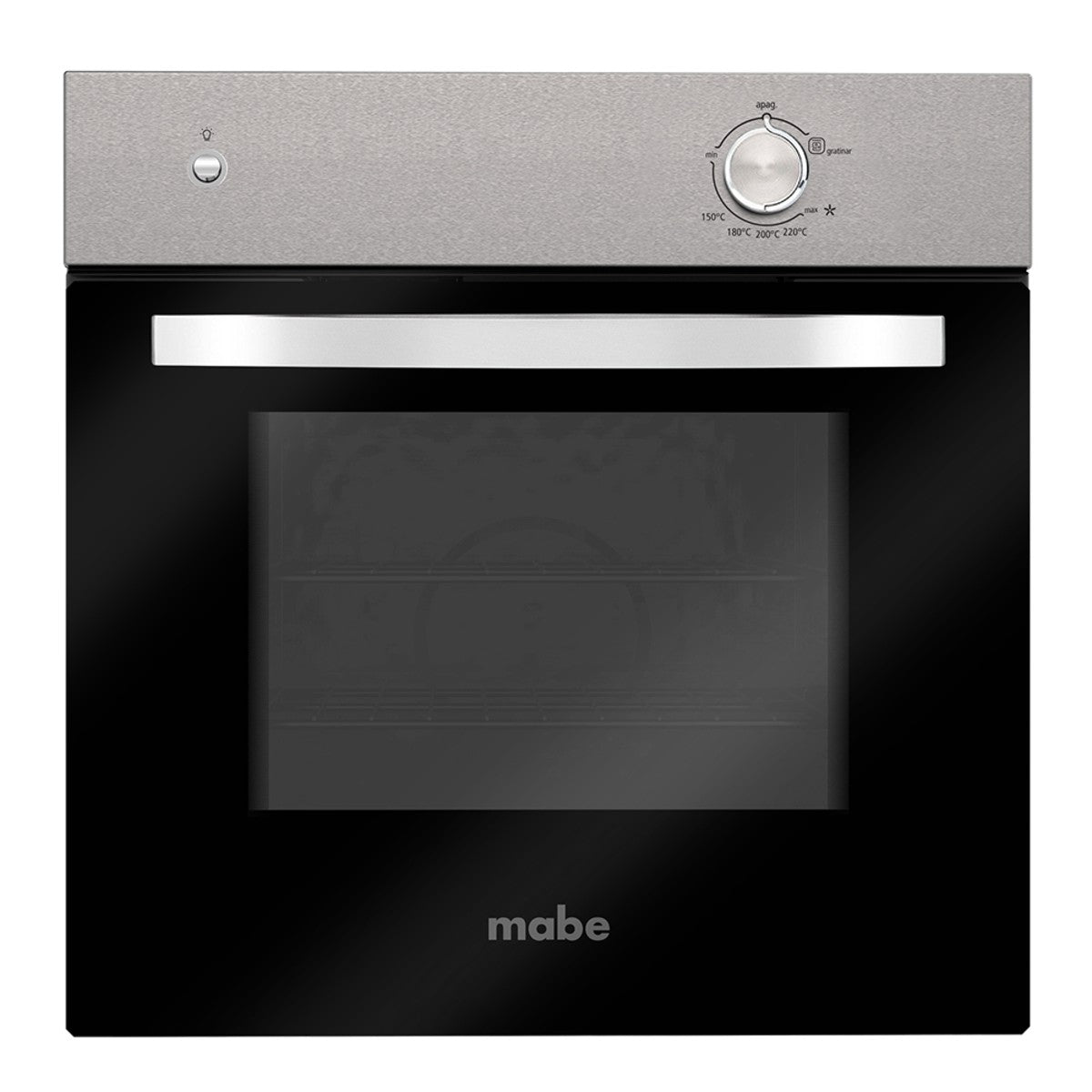Horno 60cms Negro de Empotrar a gas de HM6013GWA Mabe