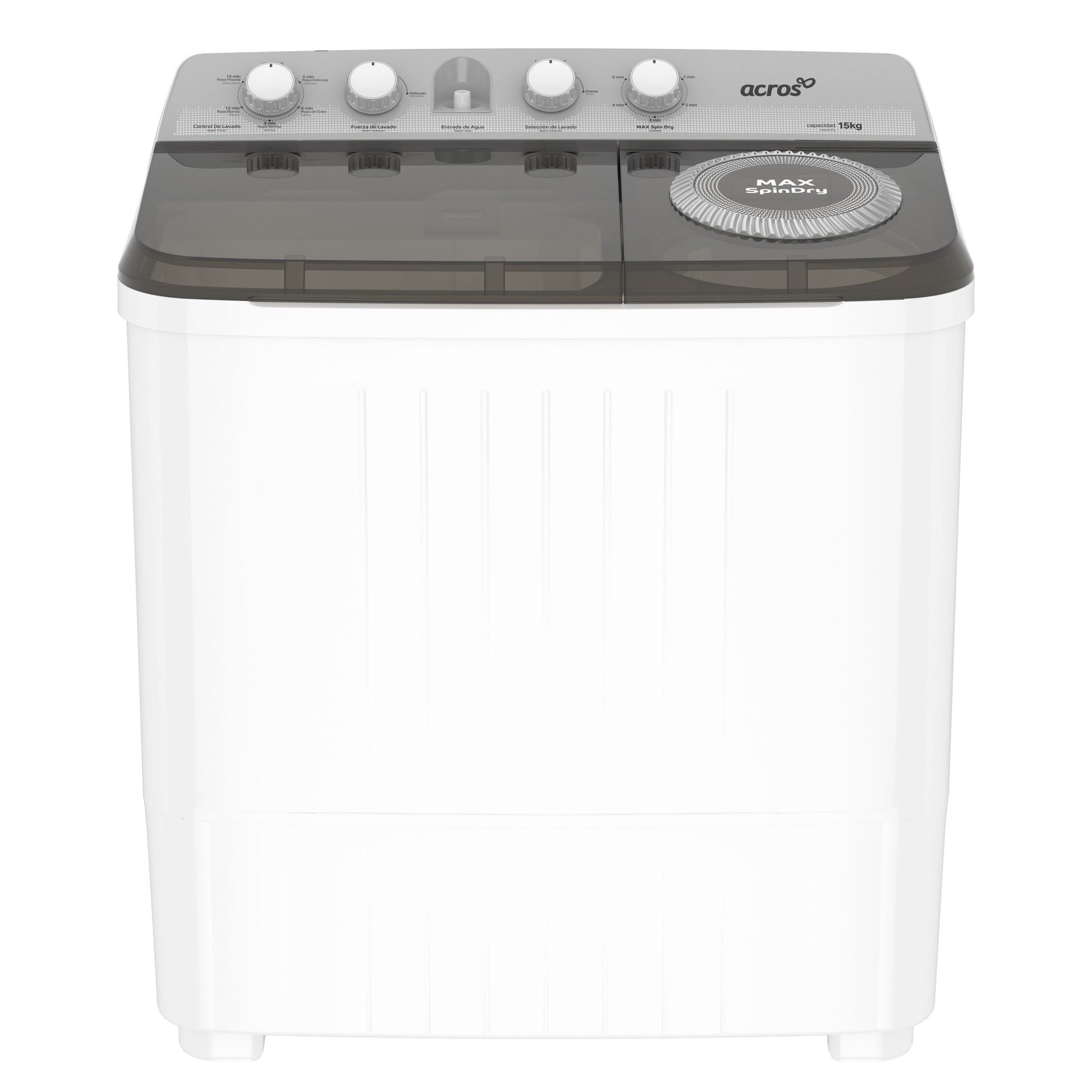 Lavadora 15Kg Semiautomática ACROS ALD1545 Whirlpool Blanca