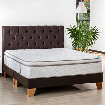 Colchon Spring HEAVEN V2 Doble - Colchon 140X190 Blanco